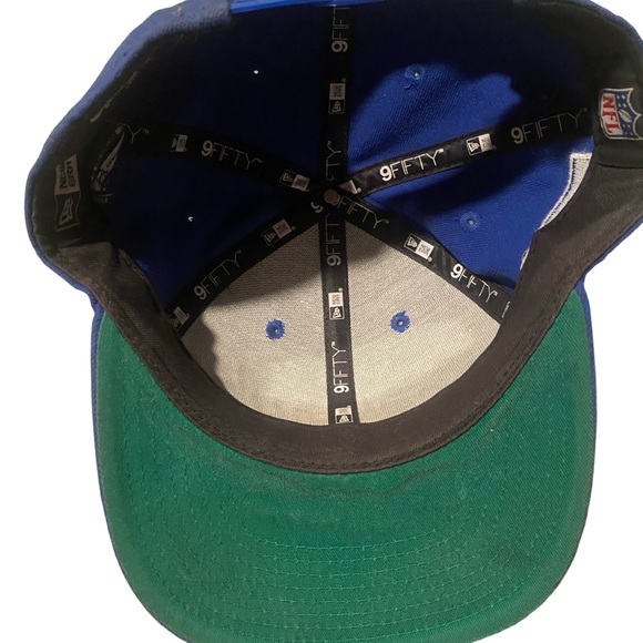 Seattle Seahawks New Era Snapback Blue Green - Picture 6 of 6